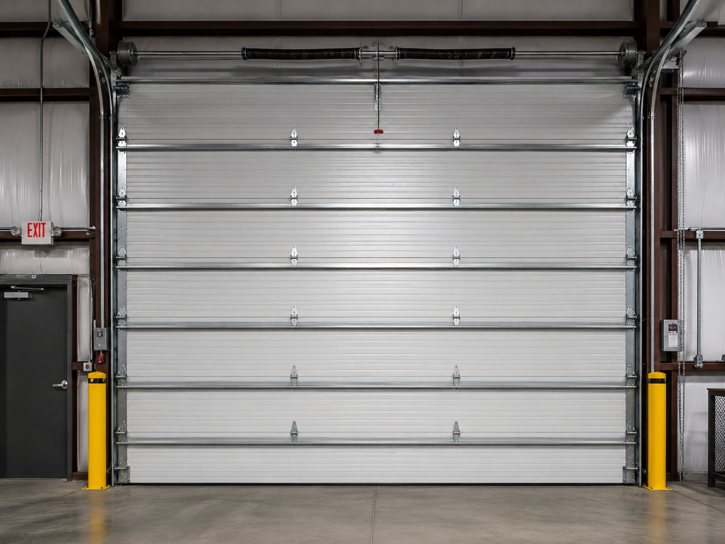 Commercial garage door repair service
